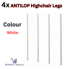 4x Gambe per Seggiolone Bianco