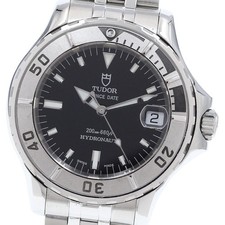 Orologio Uomo Automatico TUDOR Hydro note 85190 Data Quadrante Nero_920746