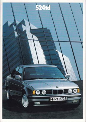 Catalogue brochure bmw 524 - brochure,