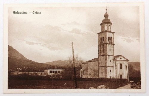 Cartolina antica aidussina - antica,