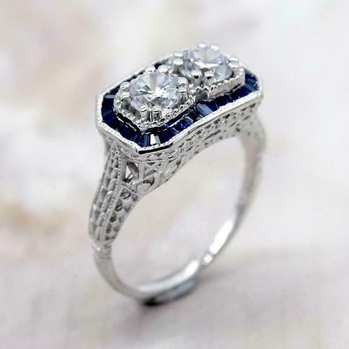 Anello fidanzamento vintage - anello, di