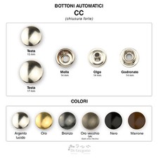 Bottoni automatici a pressione