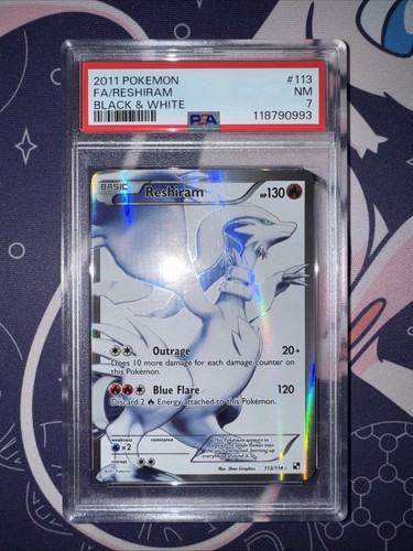 Carta pokémon tcg reshiram - carta,