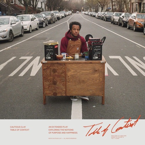 Cautious clay table - cautious,