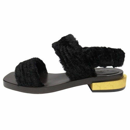 Gucci sandali boa pelliccia