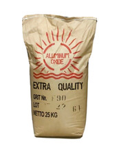 Red-brown corundum grain 90 kg