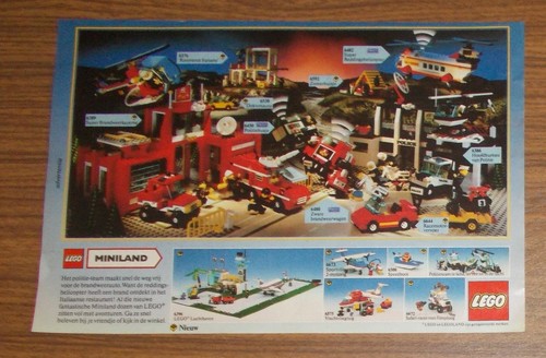 Rara pubblicità lego system - rara,