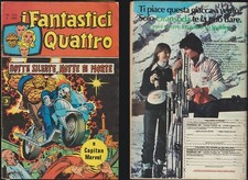 I FANTASTICI QUATTRO 152 NOTTE SILENTE, NOTTE DI MORTE 1977 CAPITAN MARVEL CORNO