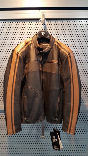 Giacca moto triumph restore - giacca,