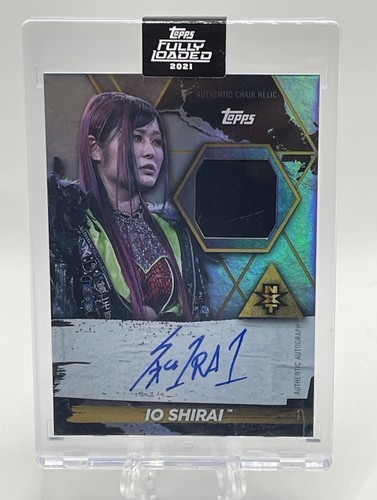 Reliquia sedia auto 2021 topps - reliquia,