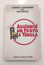 GARINEI GIOVANNINI AGGIUNGI UN