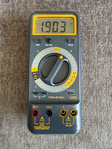 Wavetek lcr55 tester - wavetek,