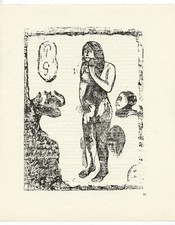 Paul Gauguin printed in 1927