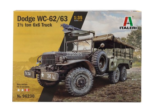 Italeri dodge 62 63 - italeri, wc-62/63