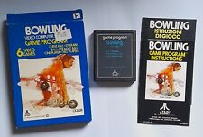 GAME ATARI 2600 - Bowling (6 Video Games) - Con Scatola + Istruzioni - 1978!