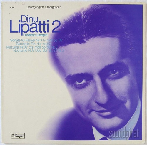 Dinu lipatti chopin piano solo - dinu,