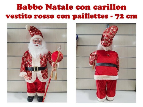 Babbo natale rosso con - natale,