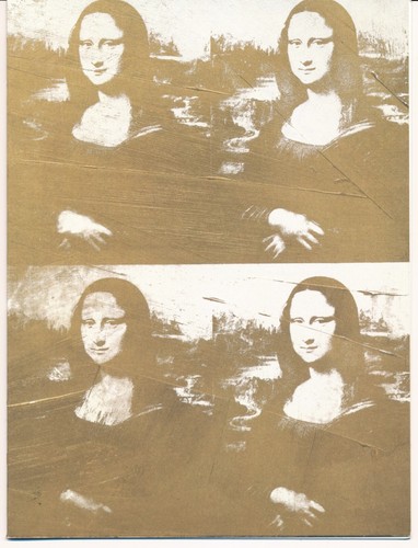 Andy warhol monna lisa - andy,