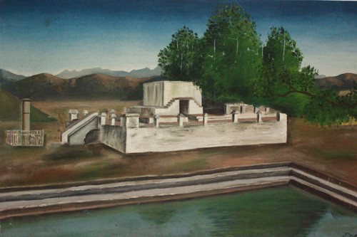 Dipinto olio tela - olio, su