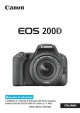 Per Canon Eos 200D Manuale