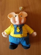 TOPO GIGIO pupazzo con ventosa in plastica, panno e tela - anni '60/70 