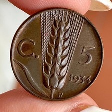 5 CENTESIMI 1934 VITTORIO