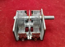 CONDENSATORE VARIABILE DUCATI  2 SEZIONI MOVIMENTO DIRETTO. Leggi bene !  *60.