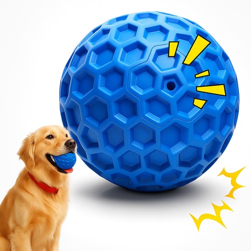 Palla per cani cigolante - palla,