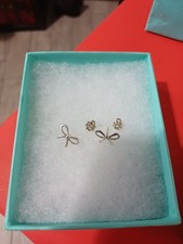 Tiffany&Co. Orecchino fiocco nastro argento 925