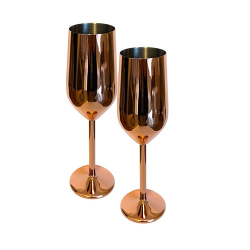 Flauto champagne acciaio - flauto,