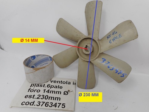 Ventola raffreddamento motore