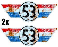 2X 53 HERBIE RUSTY NEW BEETLE