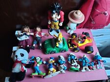 Lotto giocattoli Puffo Dragon Ball Mecki Macki Steiff Simpson e altri vintage