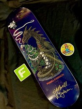 Mazzo di skateboard FIRMATO