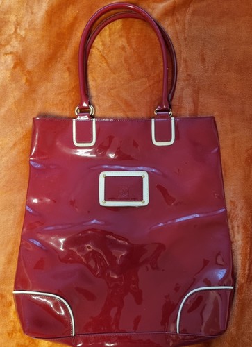 Shopper vernice rosso - vernice, chiaro