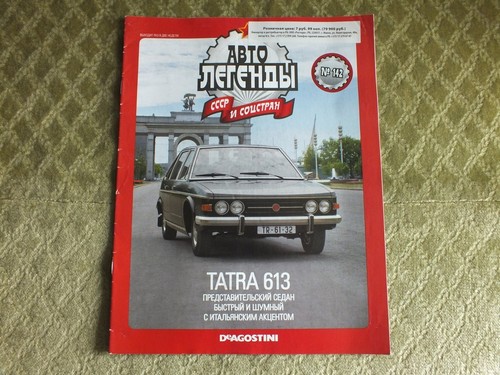 Tatra 613 brochure rivista - 613,