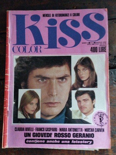 Fotoromanzo lancio kiss color - fotoromanzo,