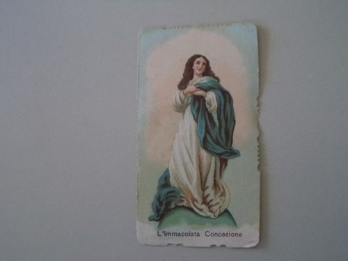 Antico santino immacolata - antico, l'immacolata