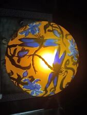 Lampada da scrivania in vetro