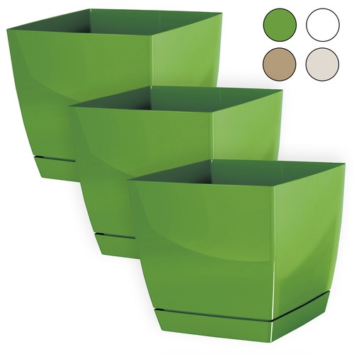 Set vasi quadrati - di,