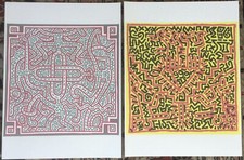 Poster keith haring - di,