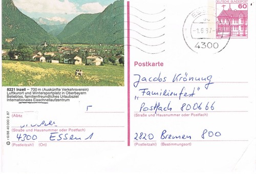 Germania cartolina illustrata