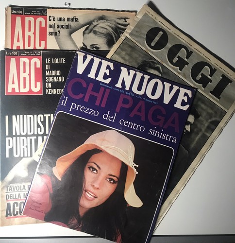 Lotto riviste abc - abc, vie