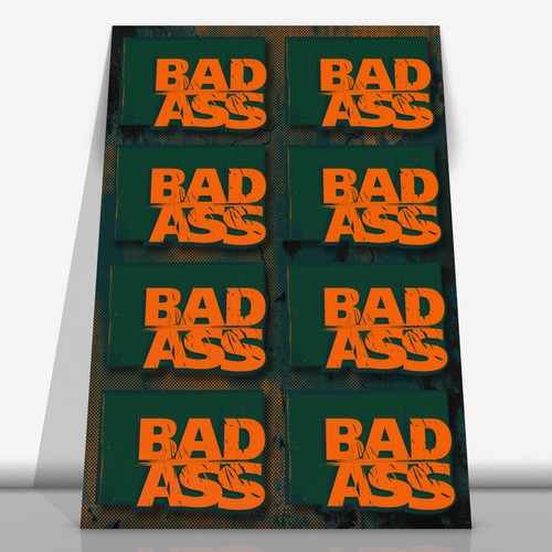 Bad ass arco adesivo - arco, badass