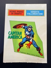 CAPITAN AMERICA adesivo da