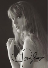 TAYLOR SWIFT THE TORTURED POETS DEPARTMENT AUTOGRAFO STAMPA