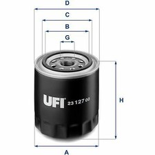 UFI Filters, Filtro Olio