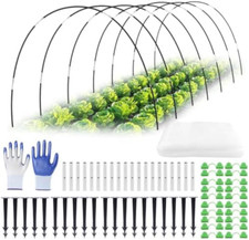 Tunnel per piante, 30 pezzi di