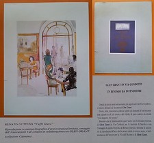 Renato Guttuso: "Caffè Greco" - Riprod. in stampa lit. d'arte tiratura limitata