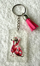 Portachiavi Whippet Cucciolo